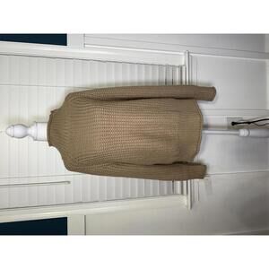 Shop Stevie Chunky Knit Sweater - Size Large, Tan